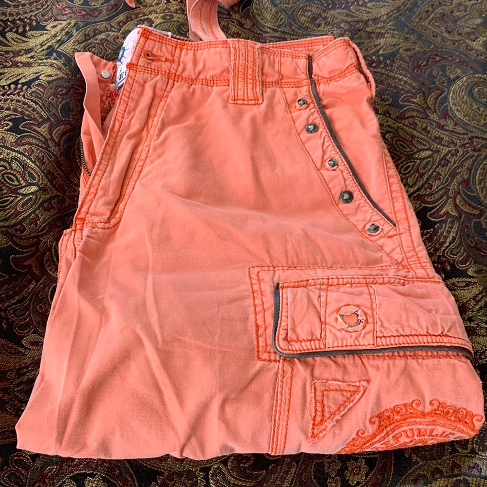 Men’s Orange shorts Republic of Couture size 36